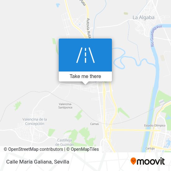 Calle María Galiana map