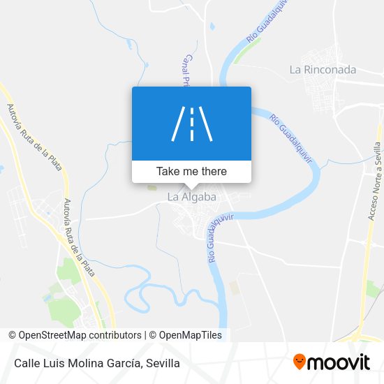 Calle Luis Molina García map