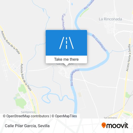 Calle Pilar García map