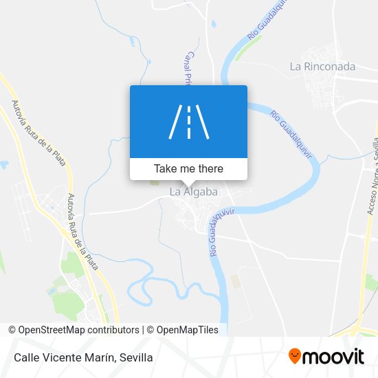 Calle Vicente Marín map