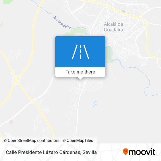 Calle Presidente Lázaro Cárdenas map