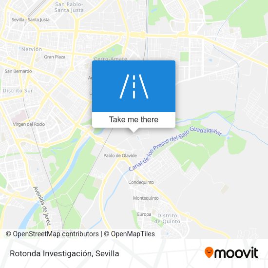 Rotonda Investigación map