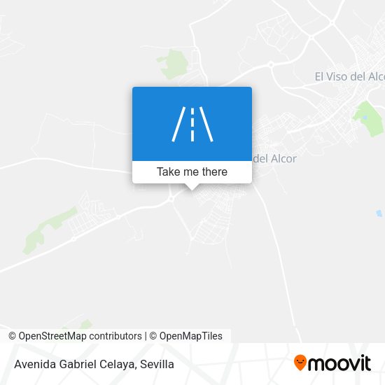 Avenida Gabriel Celaya map