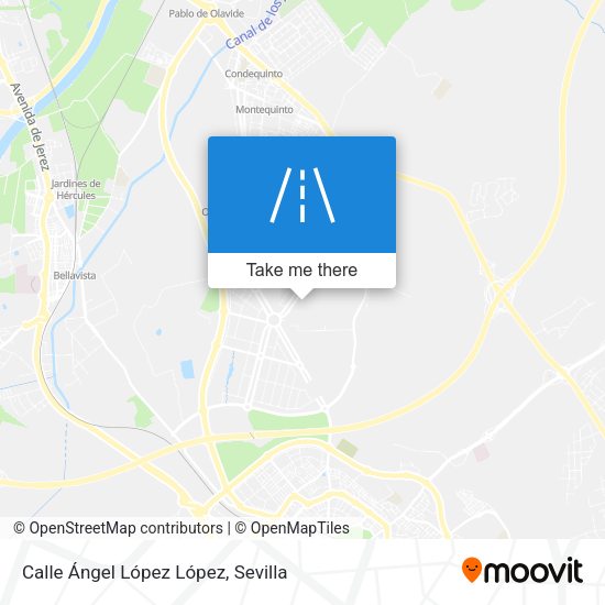 Calle Ángel López López map