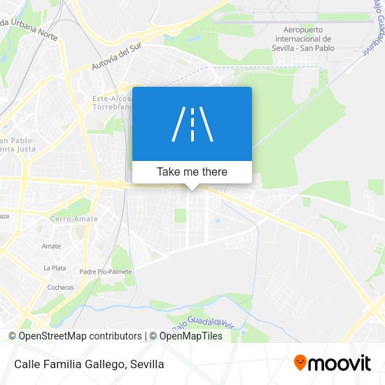 Calle Familia Gallego map