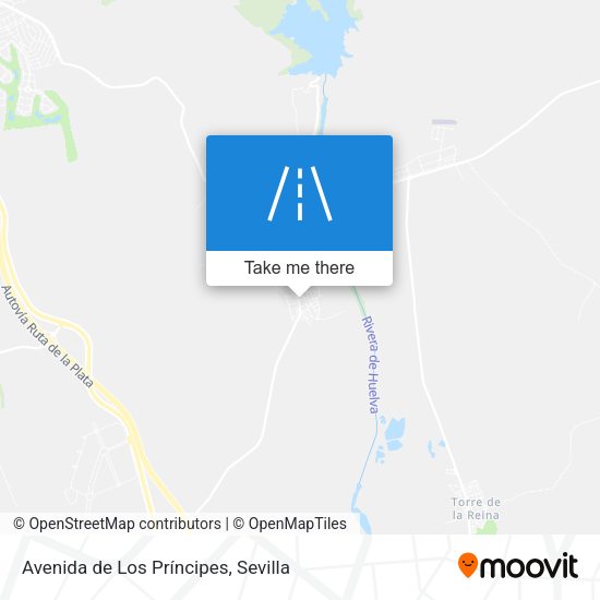 Avenida de Los Príncipes map