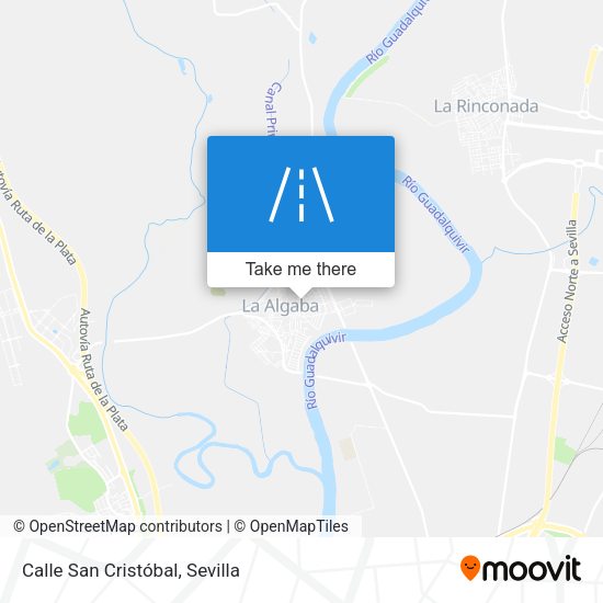 Calle San Cristóbal map