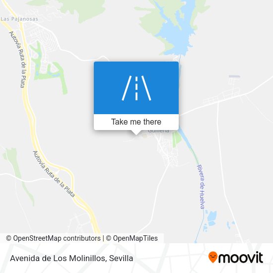 Avenida de Los Molinillos map