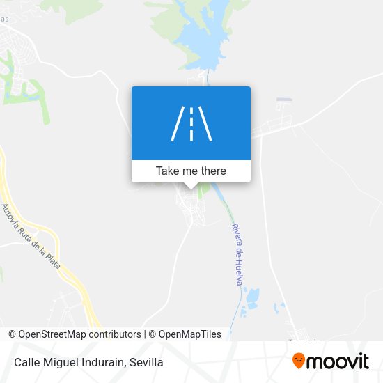 Calle Miguel Indurain map