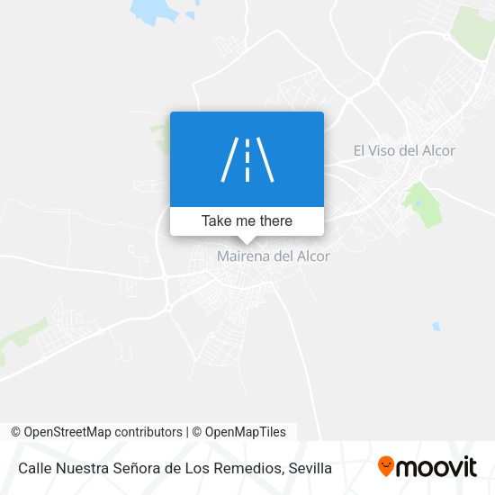 Calle Nuestra Señora de Los Remedios map