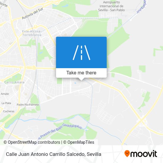 Calle Juan Antonio Carrillo Salcedo map