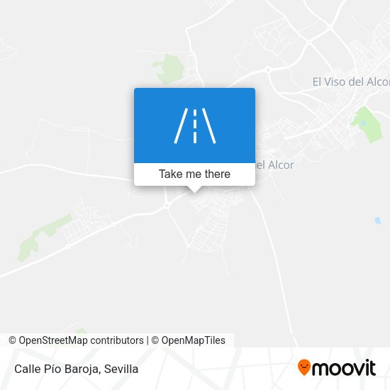 Calle Pío Baroja map