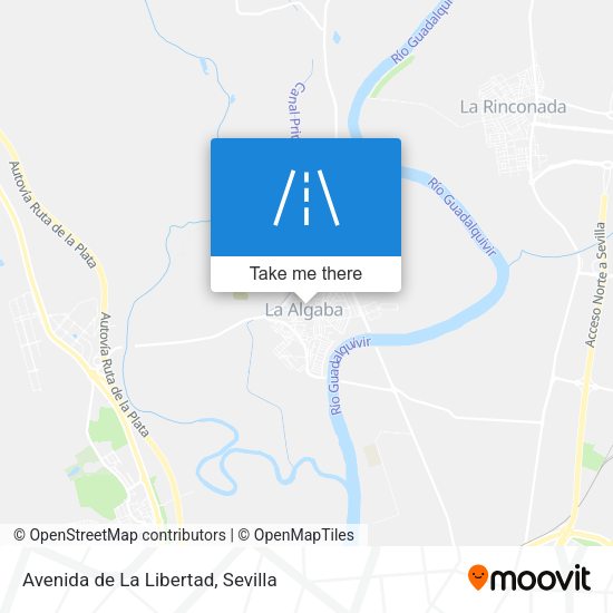 Avenida de La Libertad map