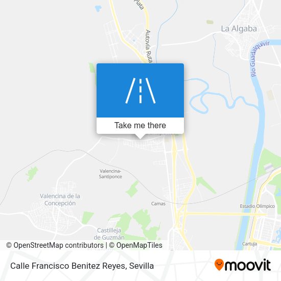 Calle Francisco Benitez Reyes map