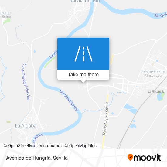 Avenida de Hungría map