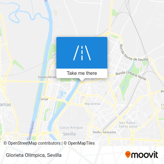 Glorieta Olímpica map