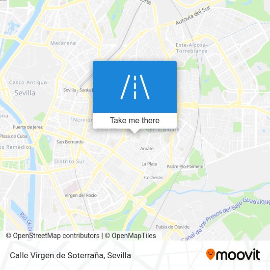 Calle Virgen de Soterraña map