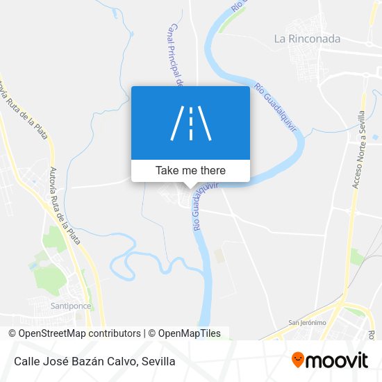 Calle José Bazán Calvo map
