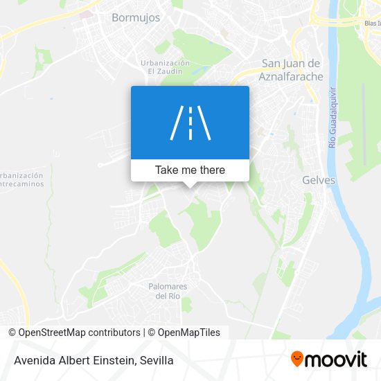 Avenida Albert Einstein map