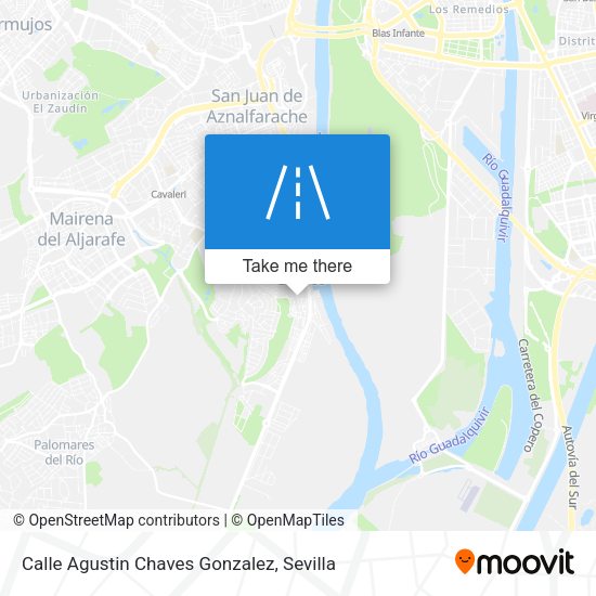 Calle Agustin Chaves Gonzalez map