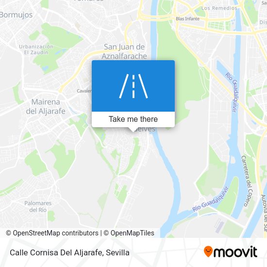 Calle Cornisa Del Aljarafe map