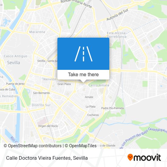 Calle Doctora Vieira Fuentes map