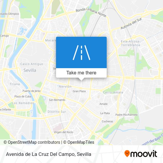Avenida de La Cruz Del Campo map