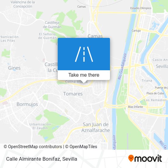 Calle Almirante Bonifaz map