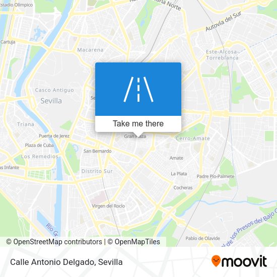 Calle Antonio Delgado map