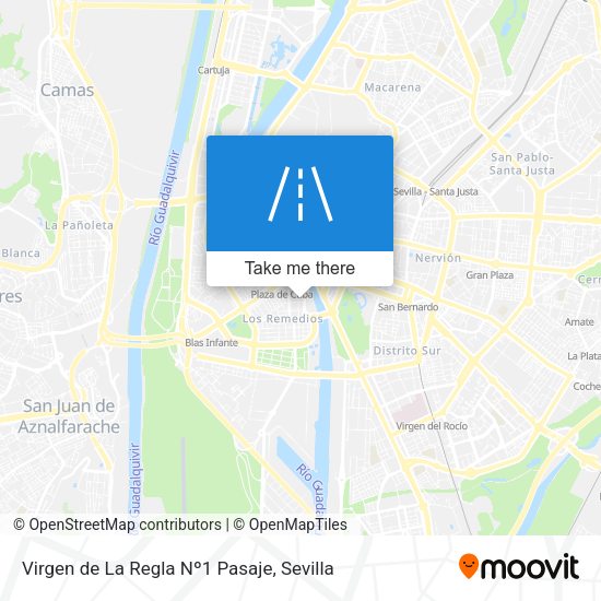 Virgen de La Regla Nº1 Pasaje map