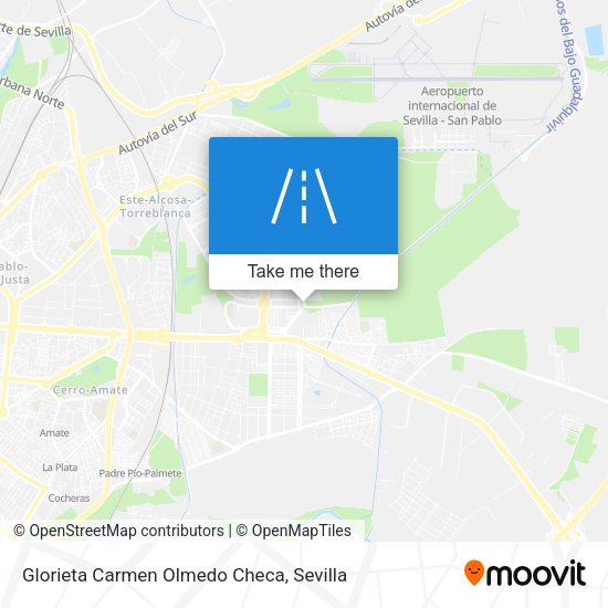 Glorieta Carmen Olmedo Checa map