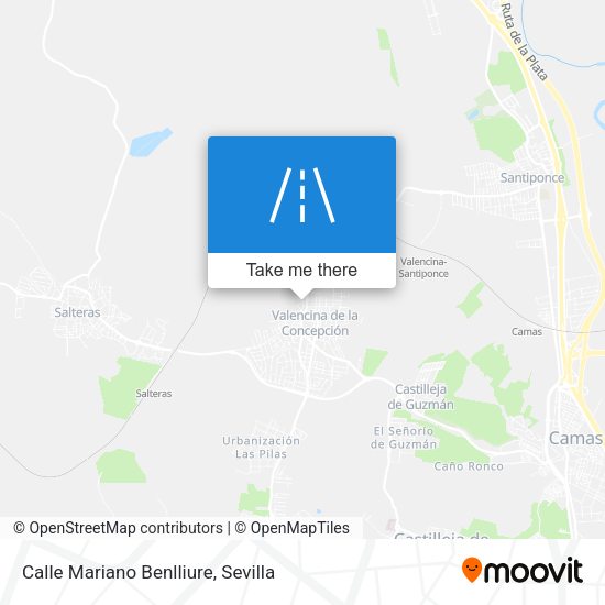 Calle Mariano Benlliure map