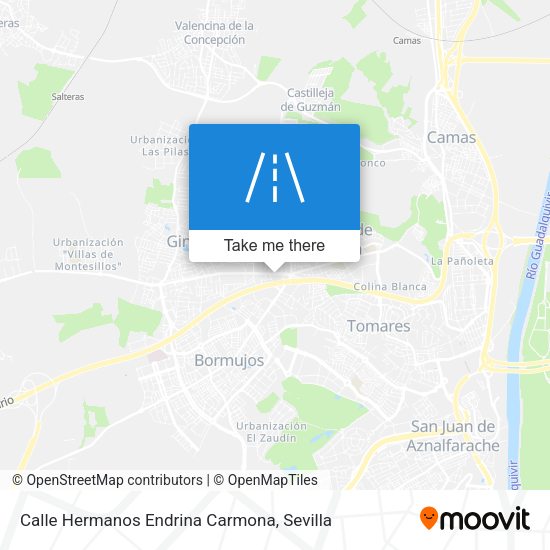 Calle Hermanos Endrina Carmona map