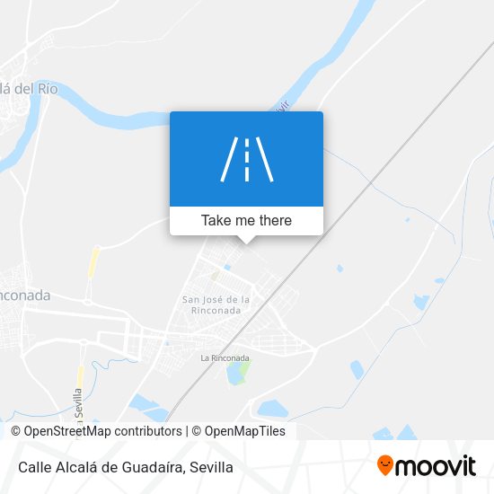 Calle Alcalá de Guadaíra map