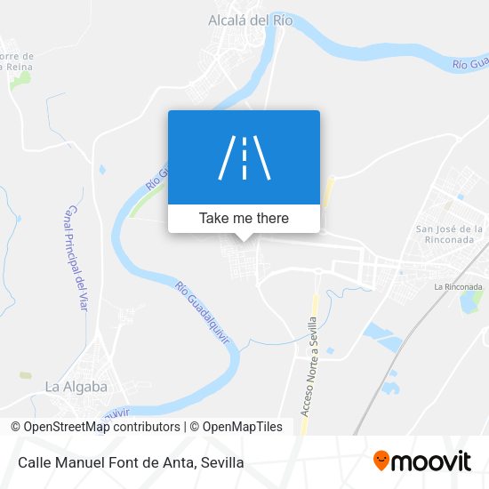 Calle Manuel Font de Anta map
