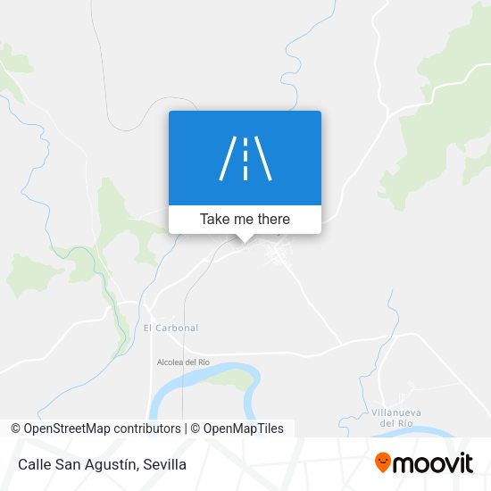 Calle San Agustín map