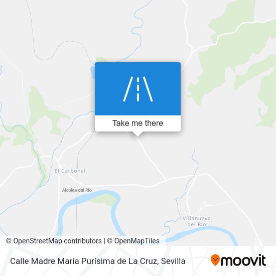 Calle Madre María Purísima de La Cruz map