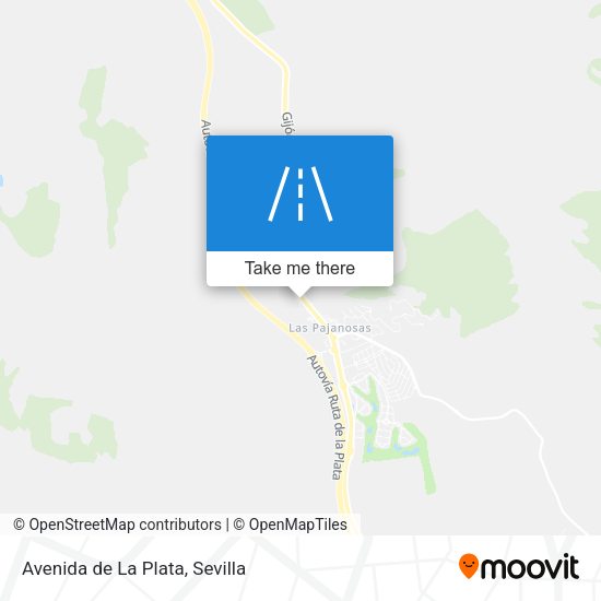 Avenida de La Plata map
