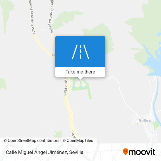 Calle Miguel Ángel Jiménez map
