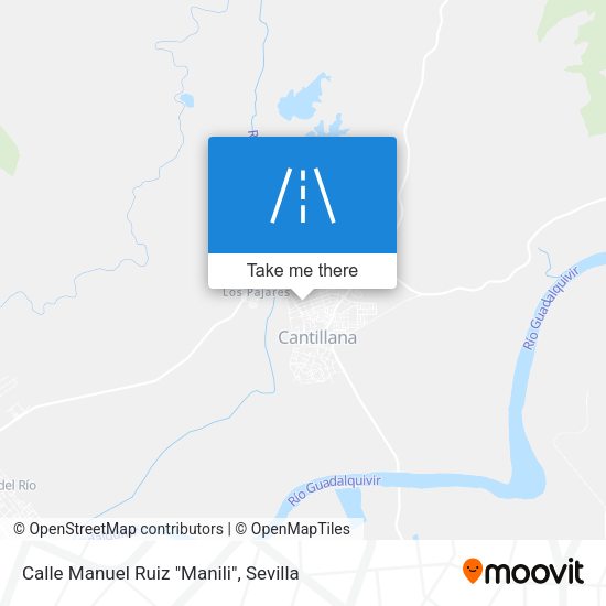 Calle Manuel Ruiz "Manili" map