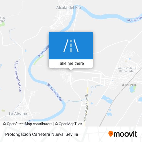 Prolongacion Carretera Nueva map