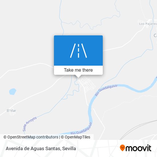 Avenida de Aguas Santas map