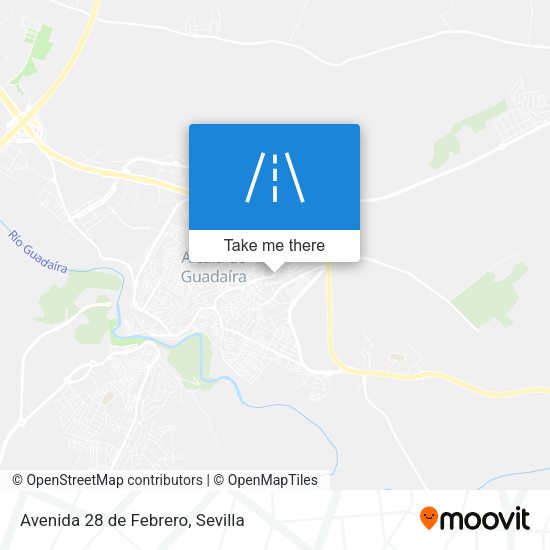 Avenida 28 de Febrero map