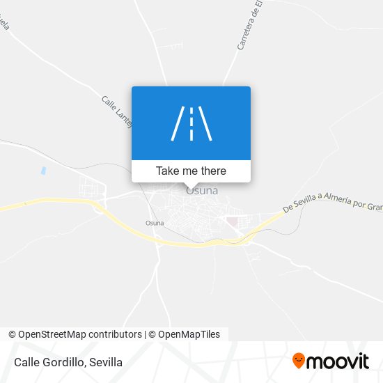 Calle Gordillo map