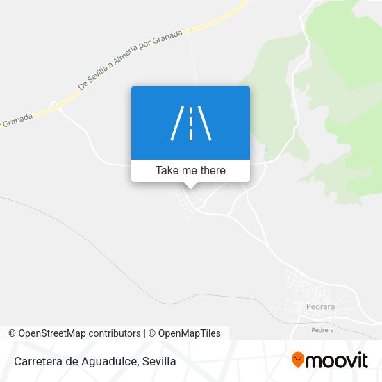 Carretera de Aguadulce map