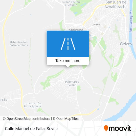 Calle Manuel de Falla map