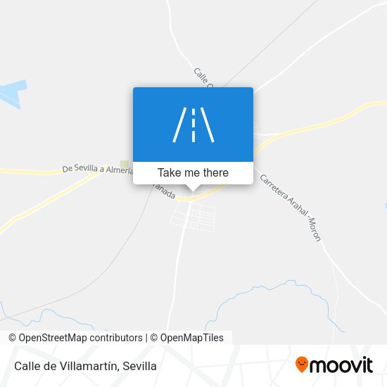 Calle de Villamartín map