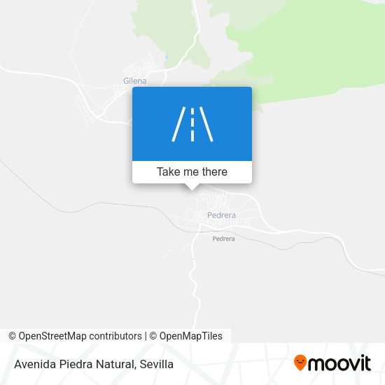 Avenida Piedra Natural map