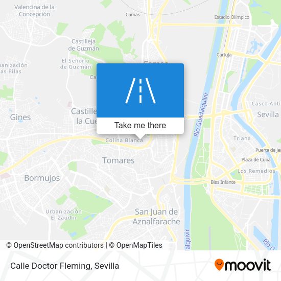 Calle Doctor Fleming map