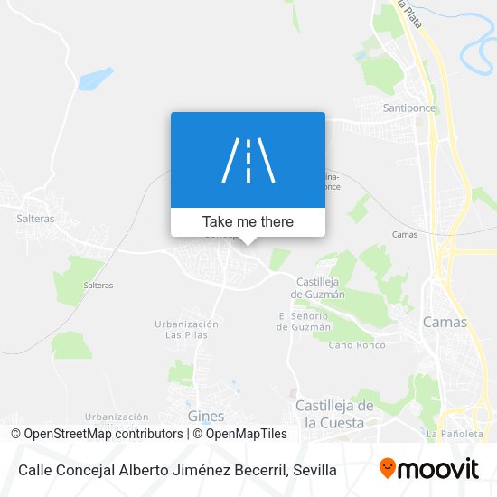 Calle Concejal Alberto Jiménez Becerril map